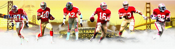 Canvas Art ☆ 'Niners - Legends'